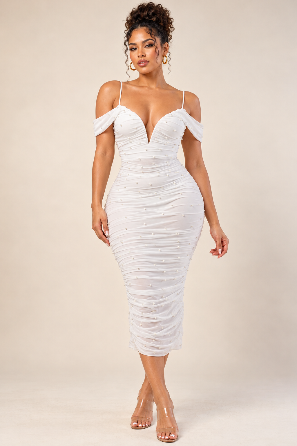 White Pearl Dress